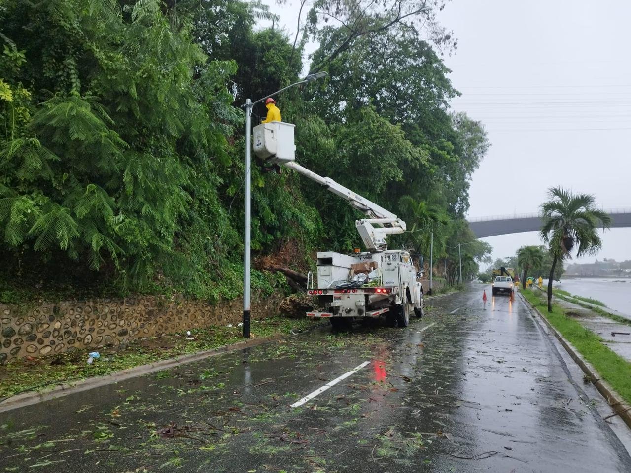 Edeeste ante tormenta Franklin 