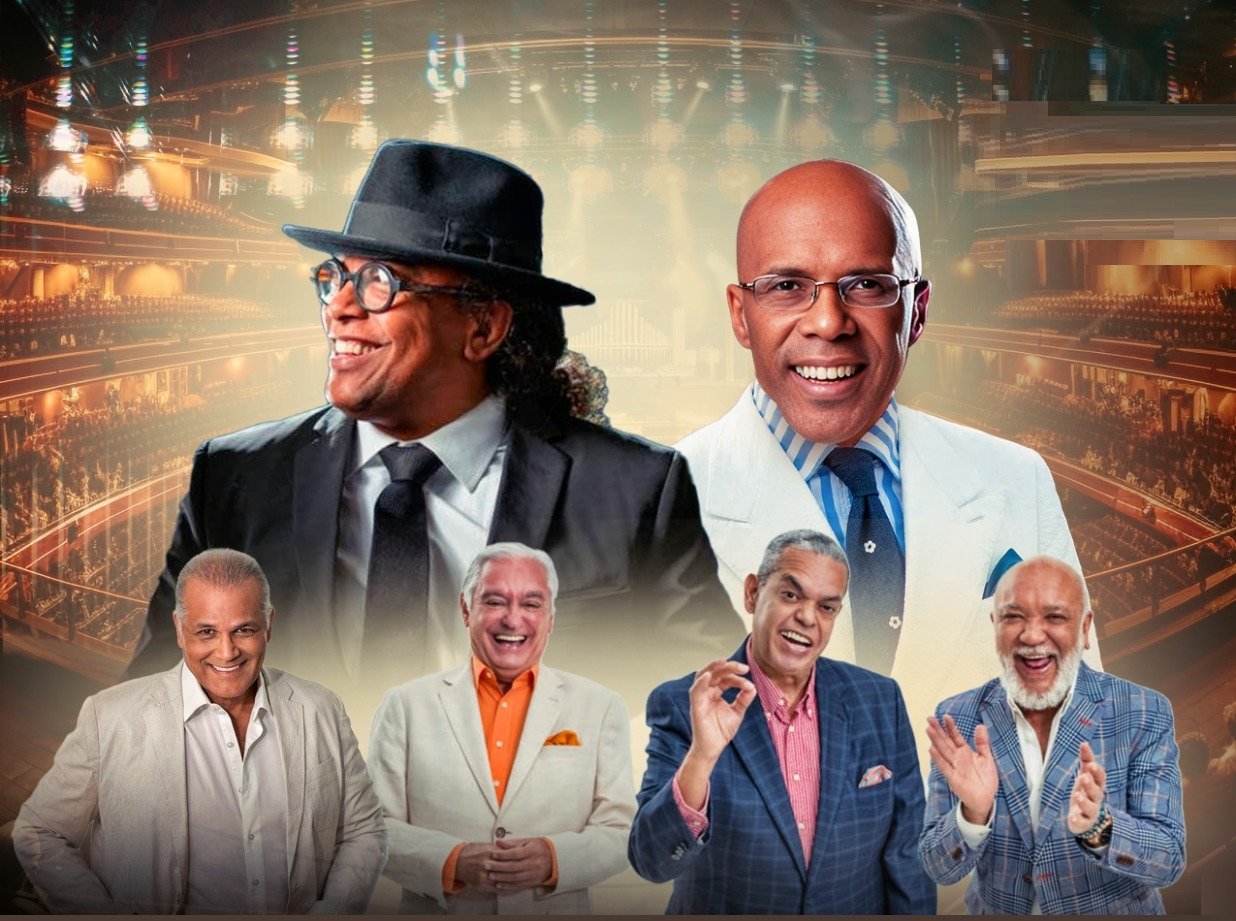 Todo listo para el espectáculo "Merengue Con Humor Se Paga" 