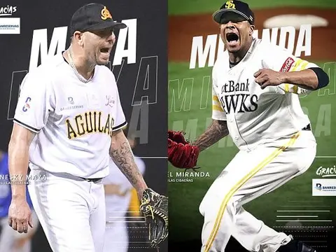 Maya y Miranda lanzarán para las Águilas Cibaeñas en próxima temporada béisbol