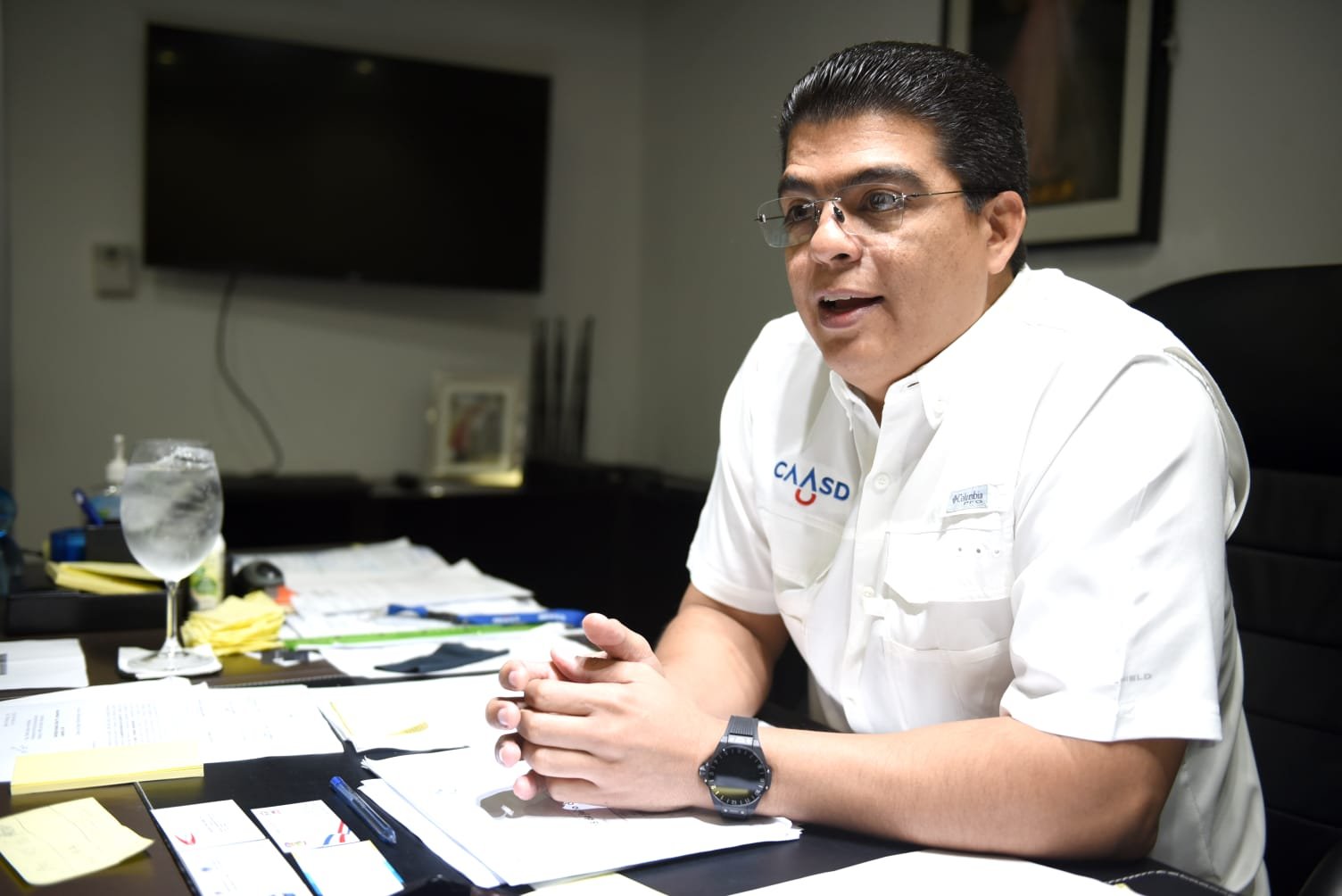 Director de la CAASD informa suministro de agua potable comienza a normalizarse en el Gran Santo Domingo