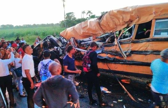 Al menos 4 muertos y 17 heridos durante accidente en Higüey