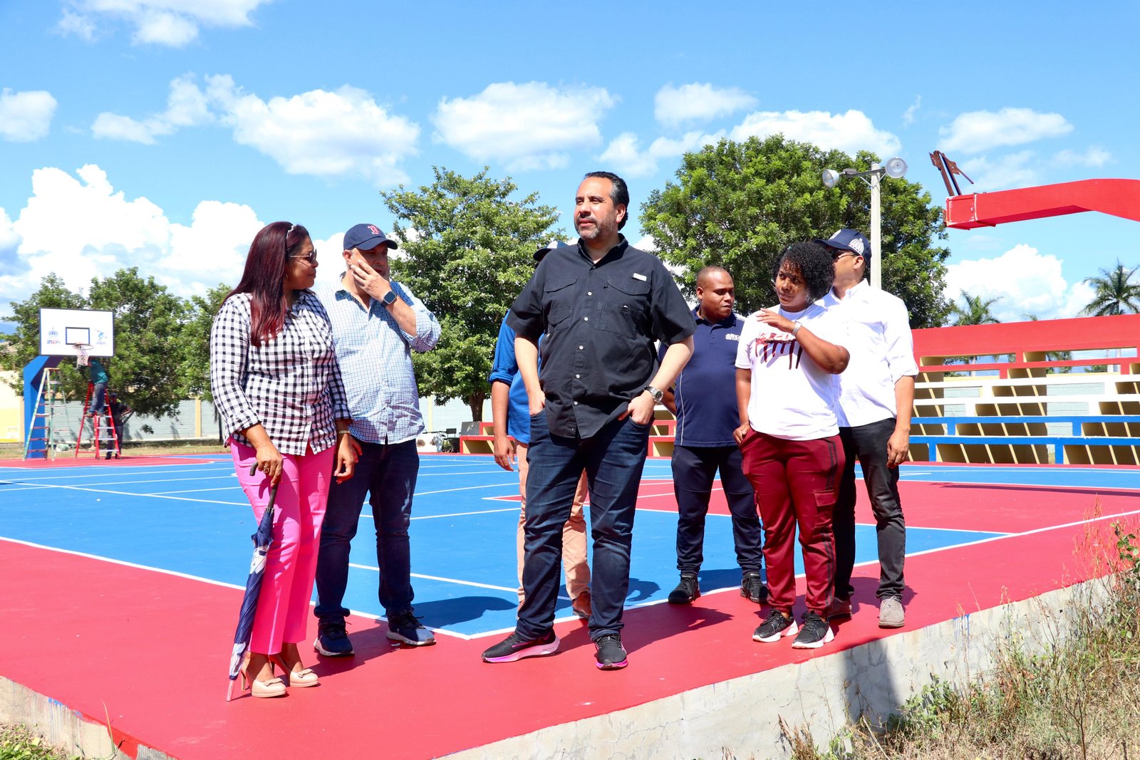 INEFI continúa supervisión de obras con miras a los Juegos Escolares Deportivos nacionales
