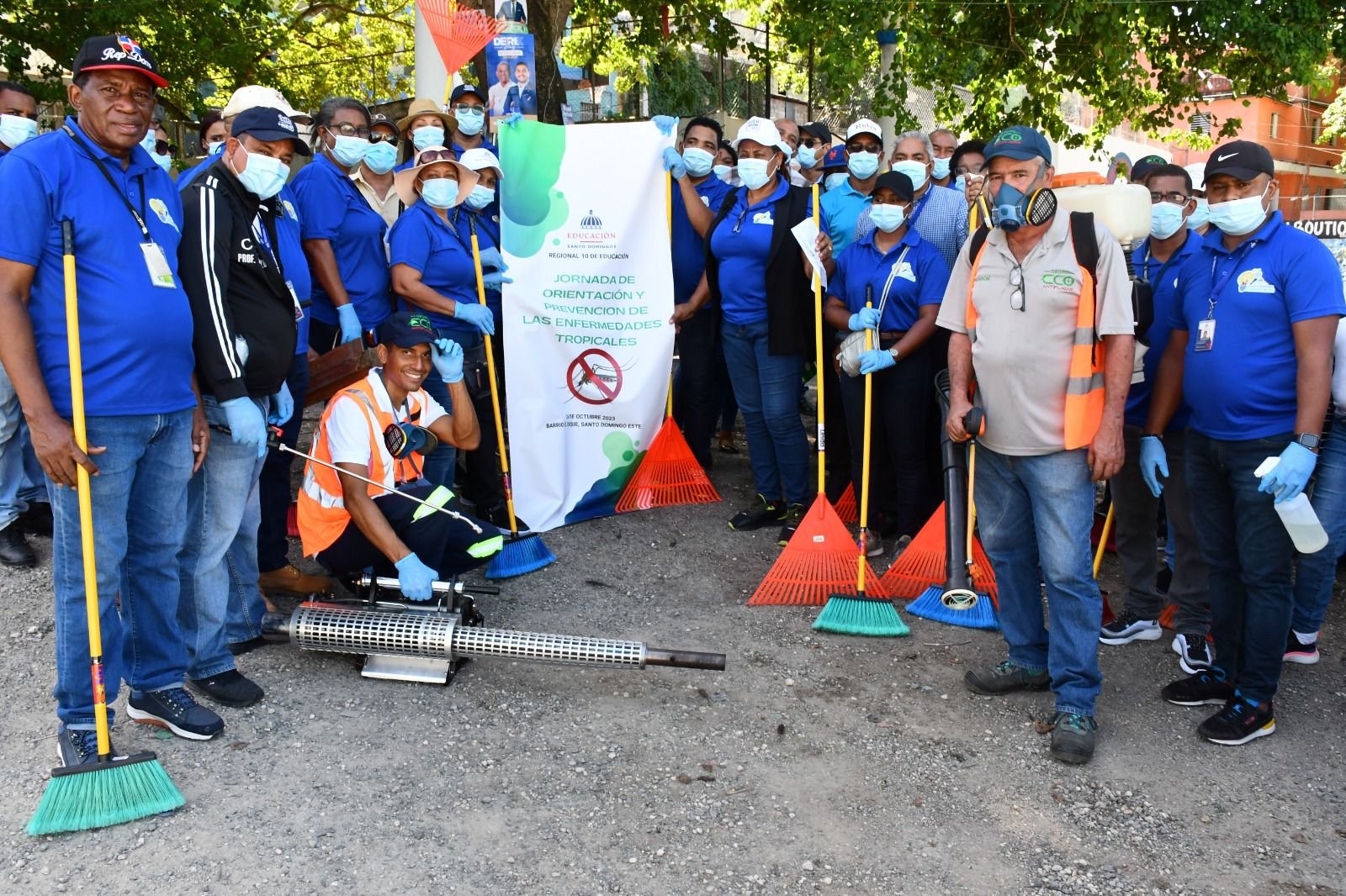 Regional 10 de Educación realiza intensa jornada de prevención contra el Dengue
