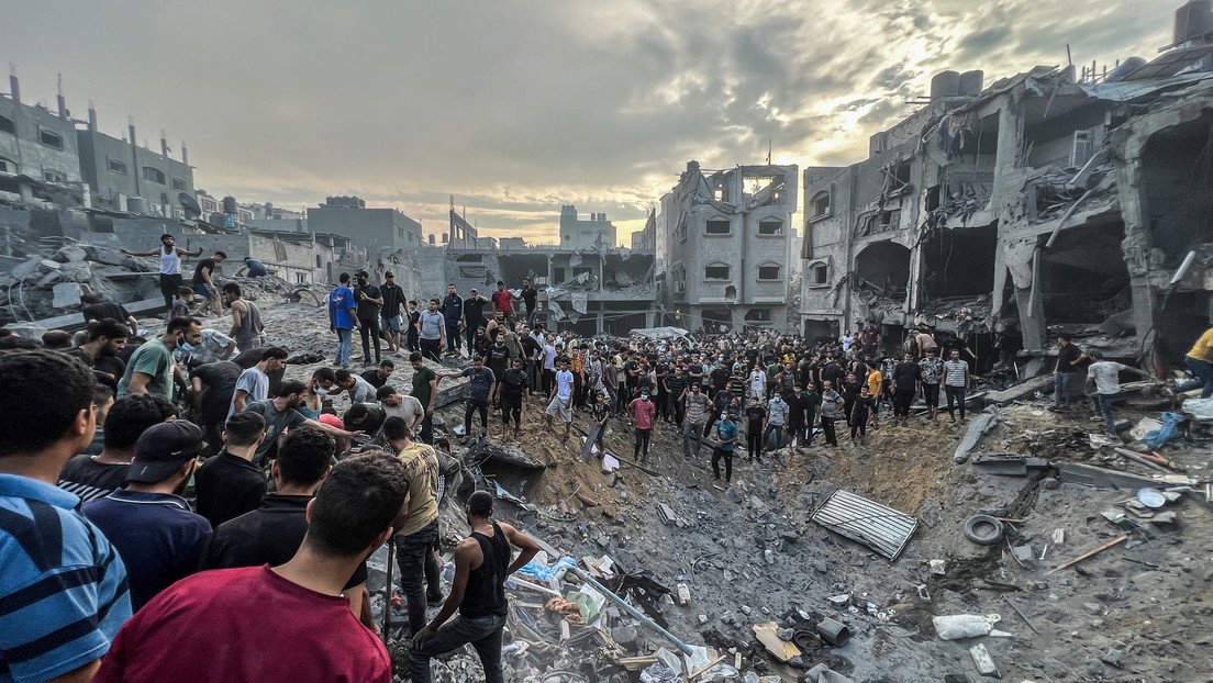 Israel también atacó el campo de refugiados de Jabaliya en Gaza