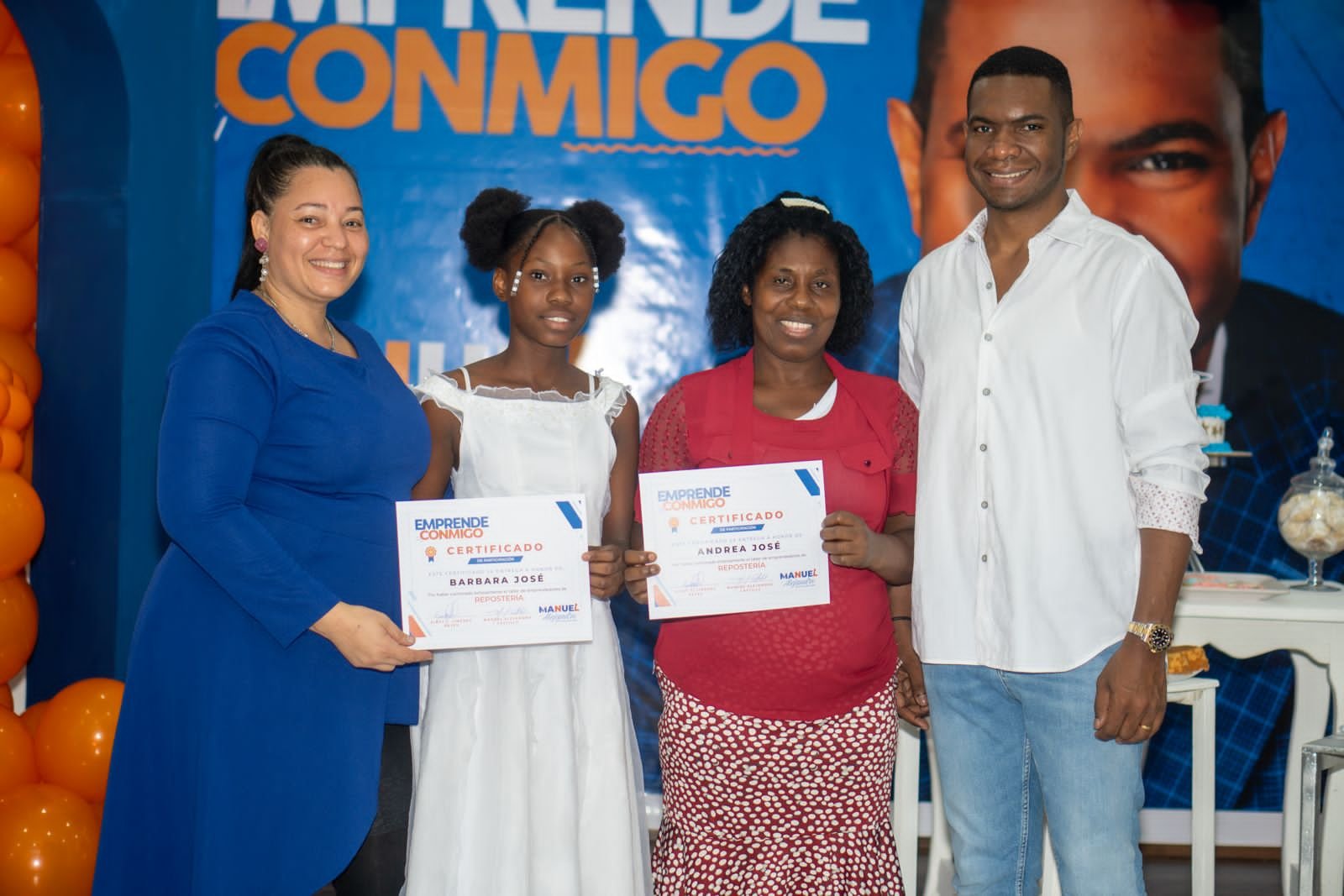 Ing. Manuel Alejandro Castillo impulsa más de 120 nuevos emprendedores en La Altagracia