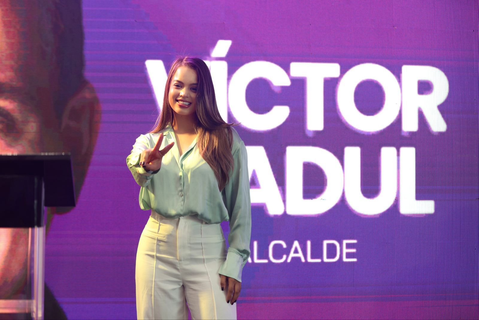 Nicole Peralta se consagra como la candidata a regidora más joven del Partido de la Liberación Dominicana