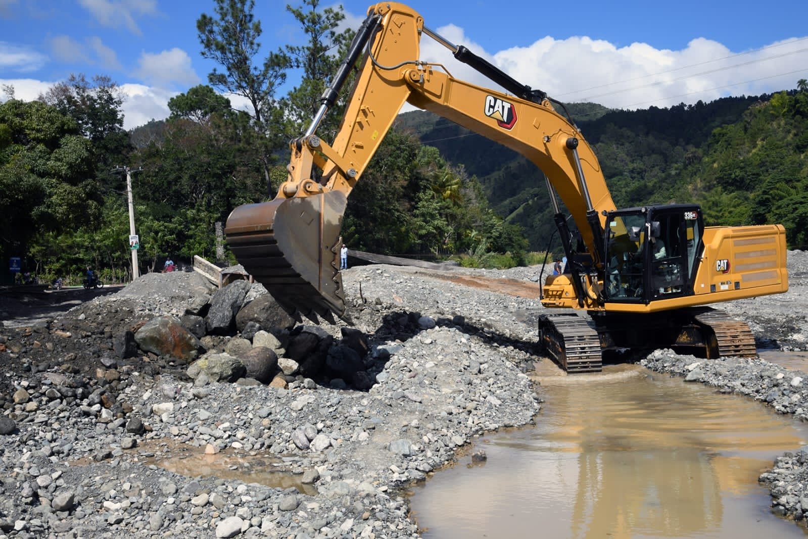 El MOPC construirá puente sobre el río Nizao reclamado por comunitarios de Rancho Arriba