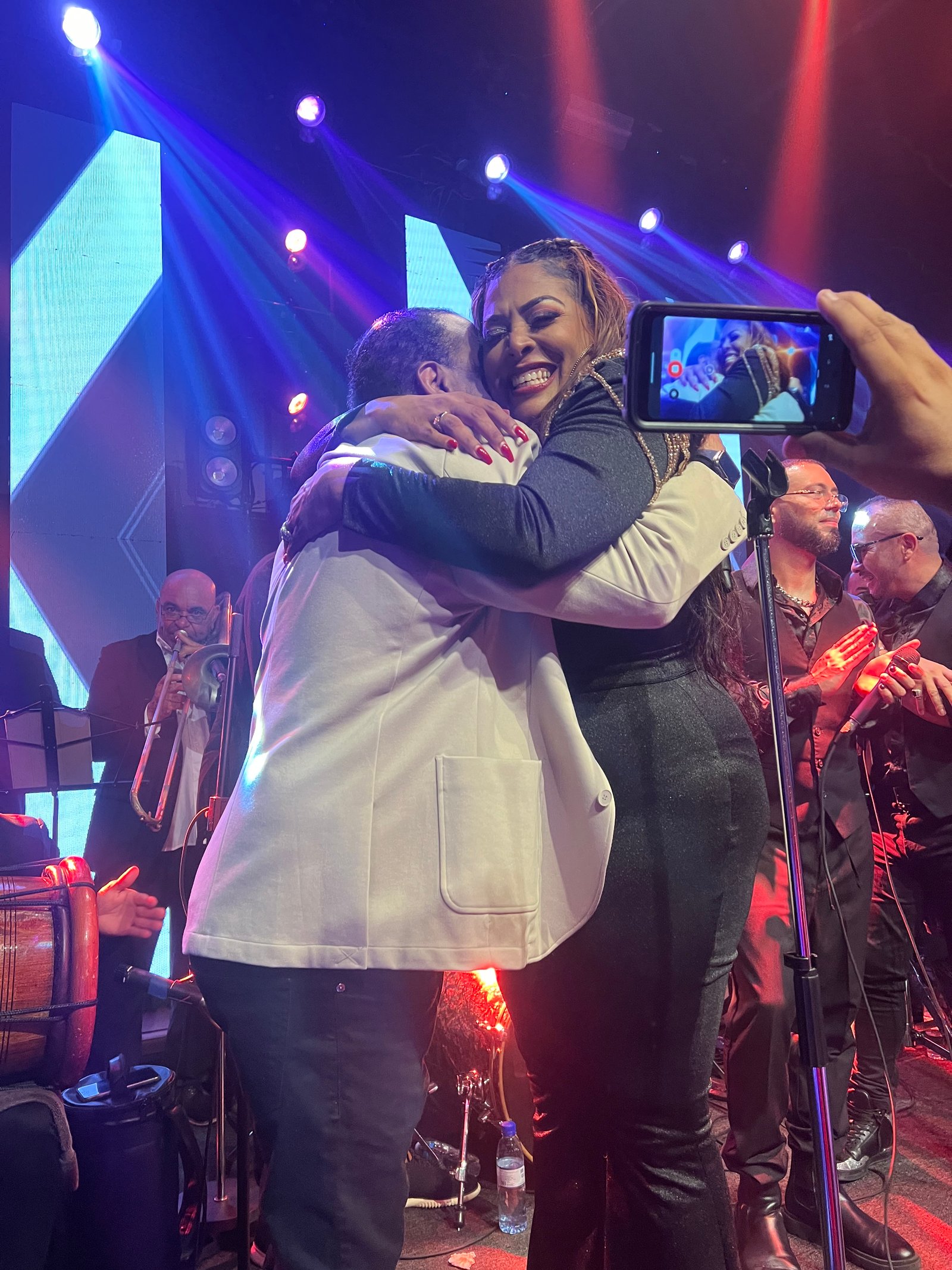 Marcel Piel Morena rinde honores al maestro Wilfrido Vargas