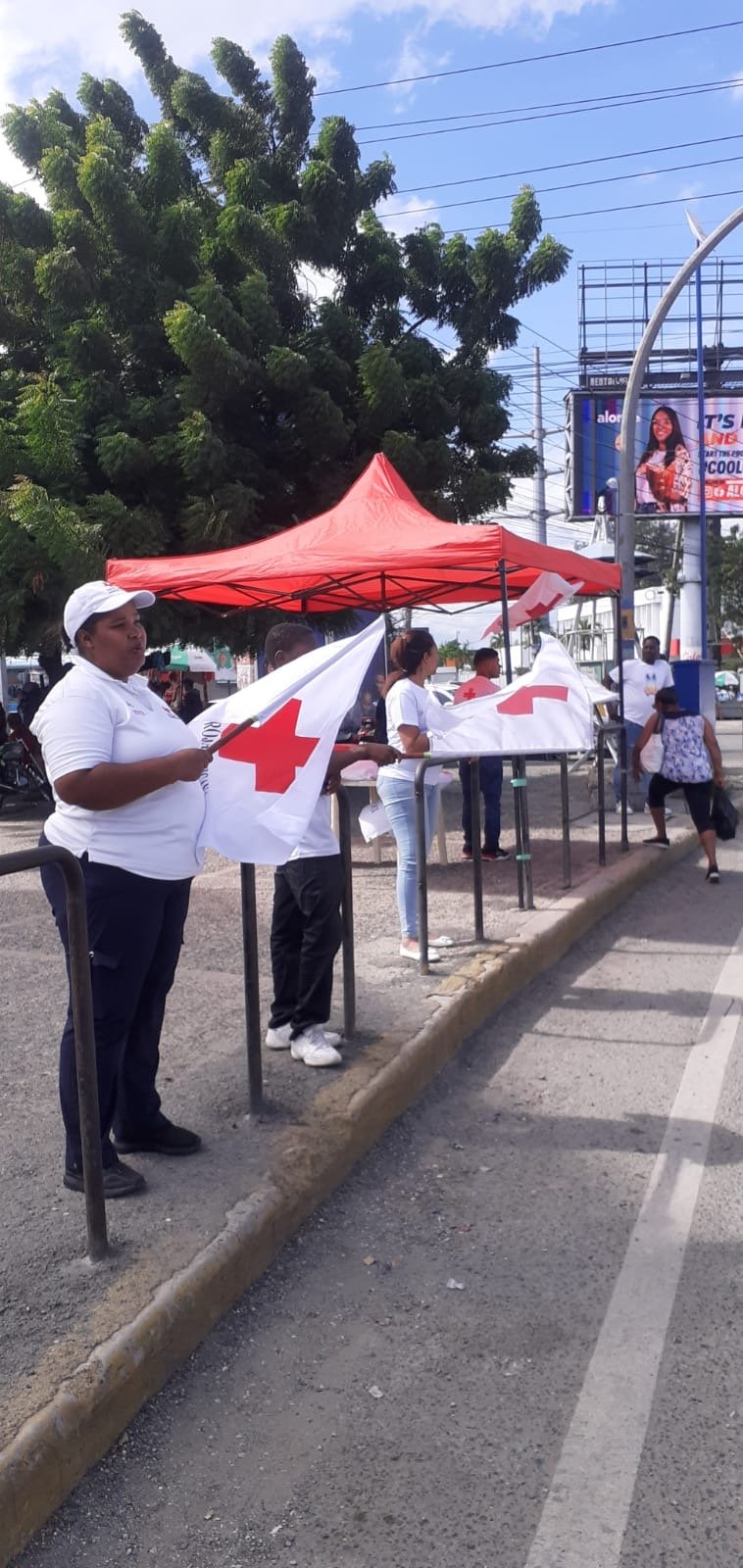 Cruz Roja Santo Domingo Oeste inicia primera fase del operativo "Conciencia por la Vida, Navidad y Año Nuevo 2023-2024"