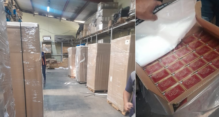 Millonario contrabando es detectado por Aduana en Aeropuerto Las Américas 