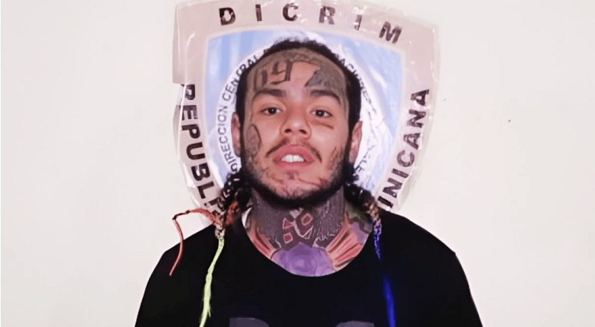 Arrestan al artista urbano Tekashi 6ix9ine por violencia intrafamiliar