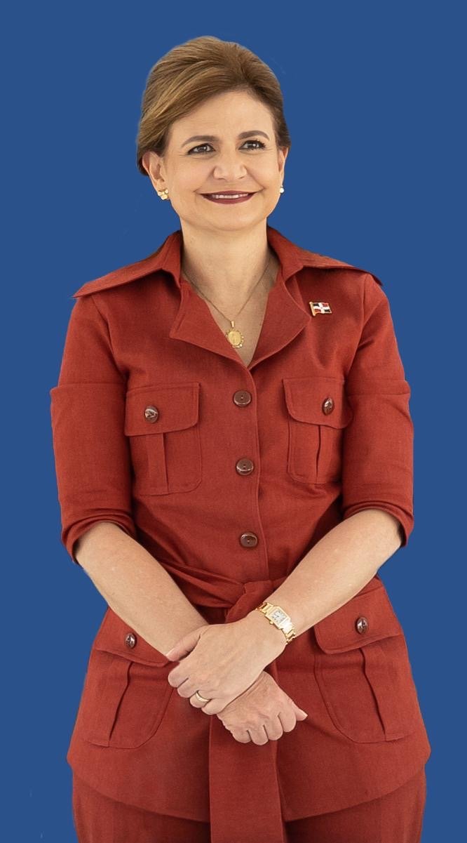 Vicepresidenta Raquel Peña estará este jueves en la provincia de Barahona