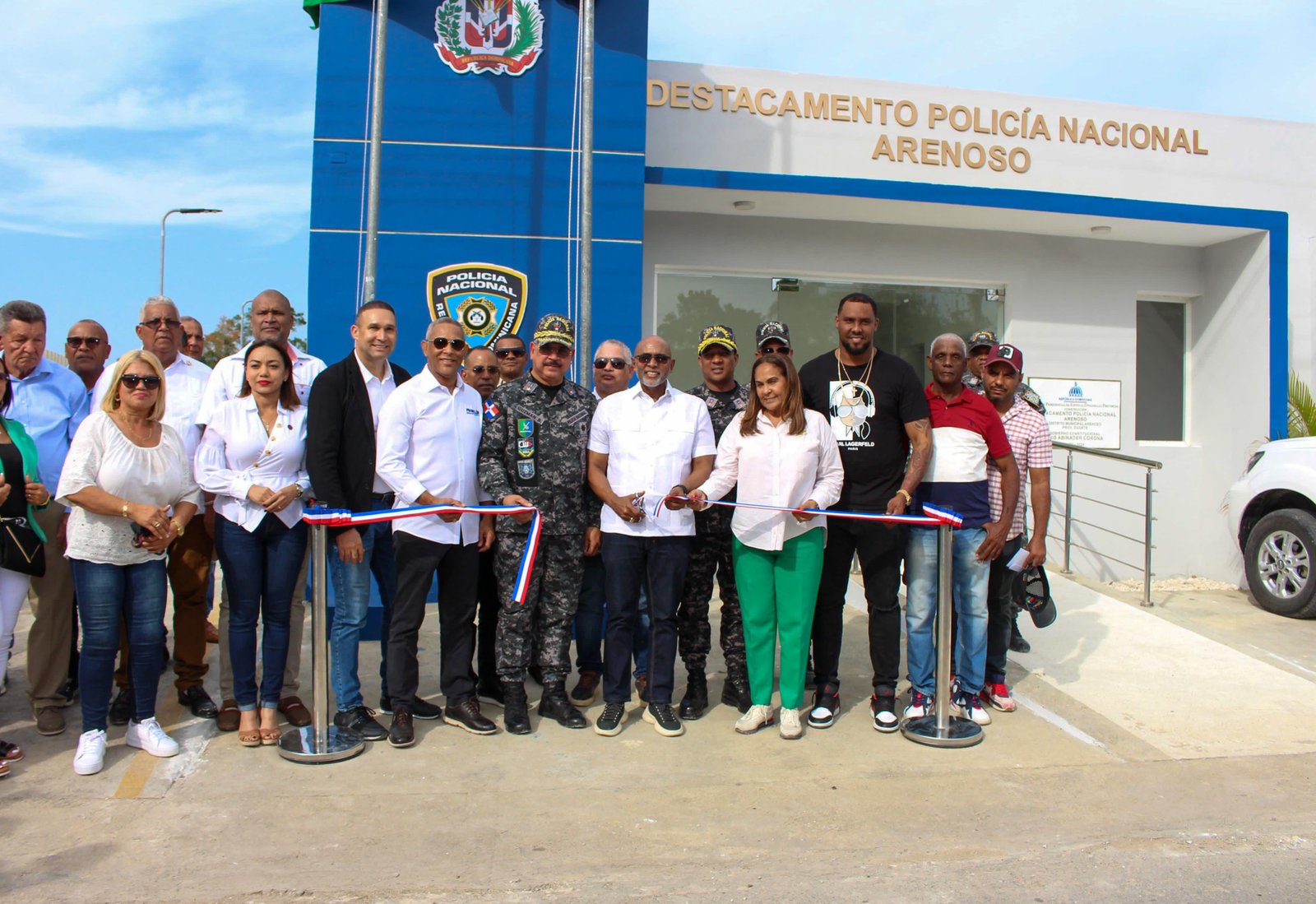 Se fortalece la seguridad de los habitantes en la Provincia Duarte con dos nuevos destacamentos policiales