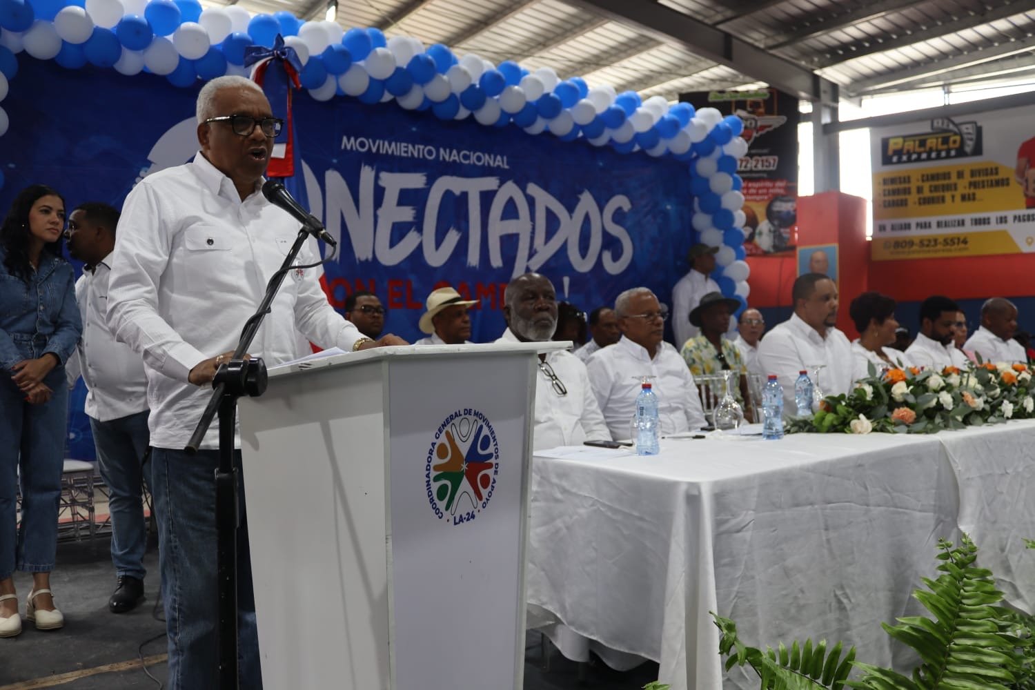 Juan Rosa líder de los movimientos de Apoyo juramenta “Conectados con el Cambio”