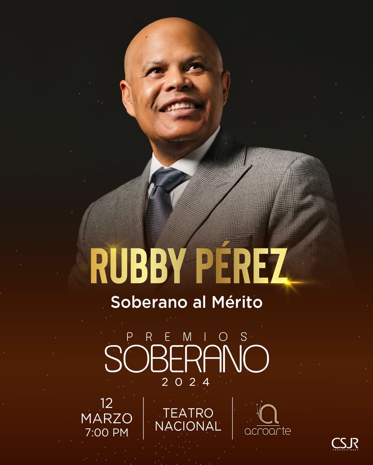 Acroarte otorgará Soberano al Mérito a Rubby Pérez  