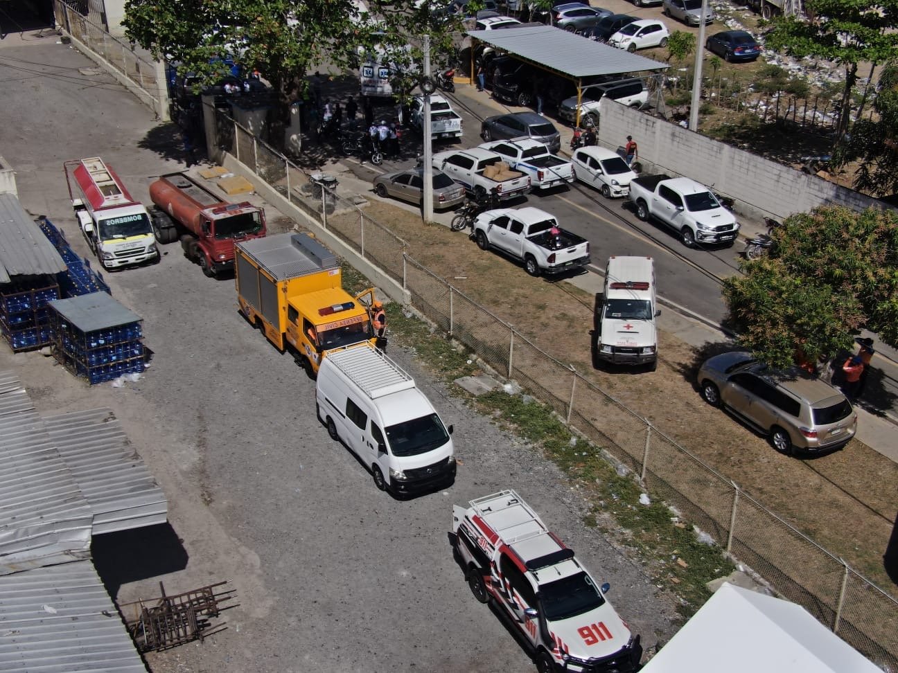 Incendio en cárcel La Victoria es asistido bajo la coordinación del Sistema 911  