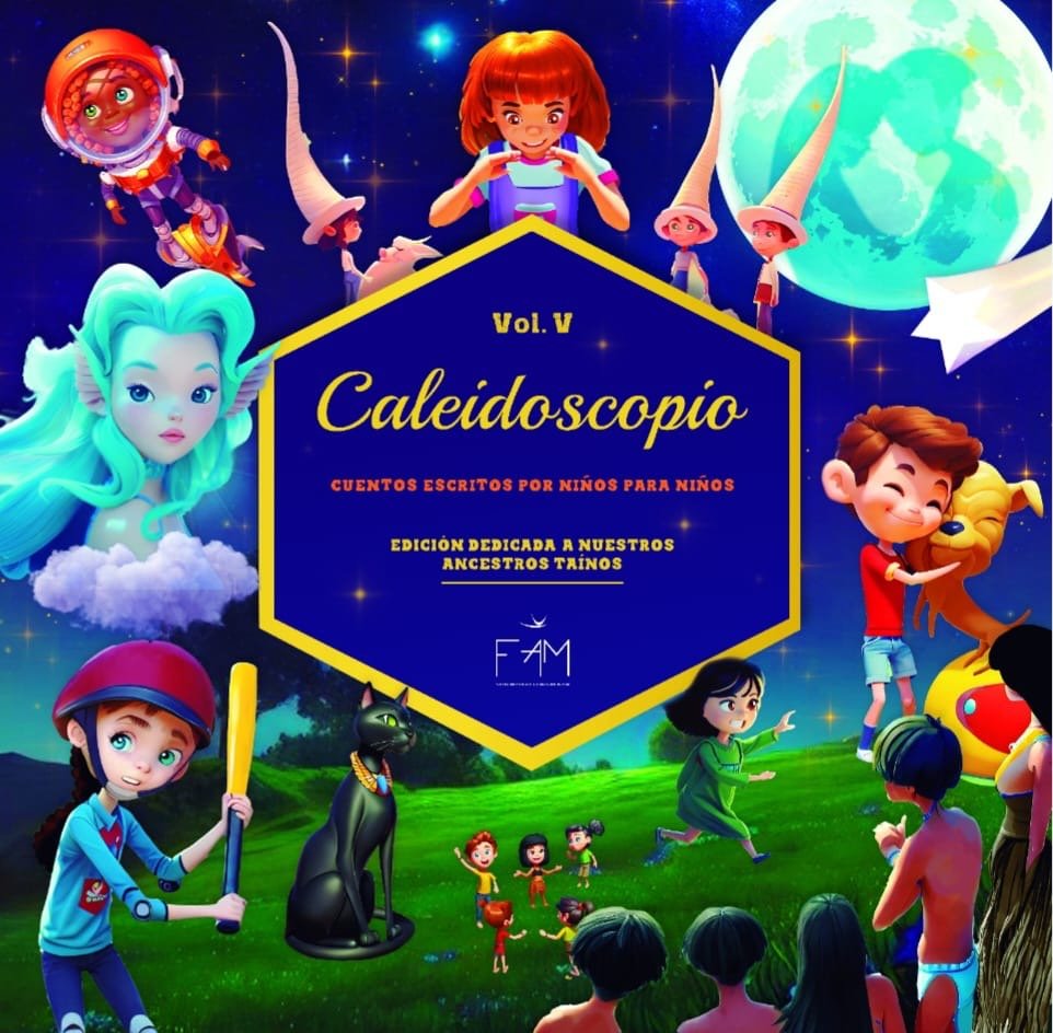 Futuros Autores del Mundo enaltece nuestra cultura taína en su nuevo libro.