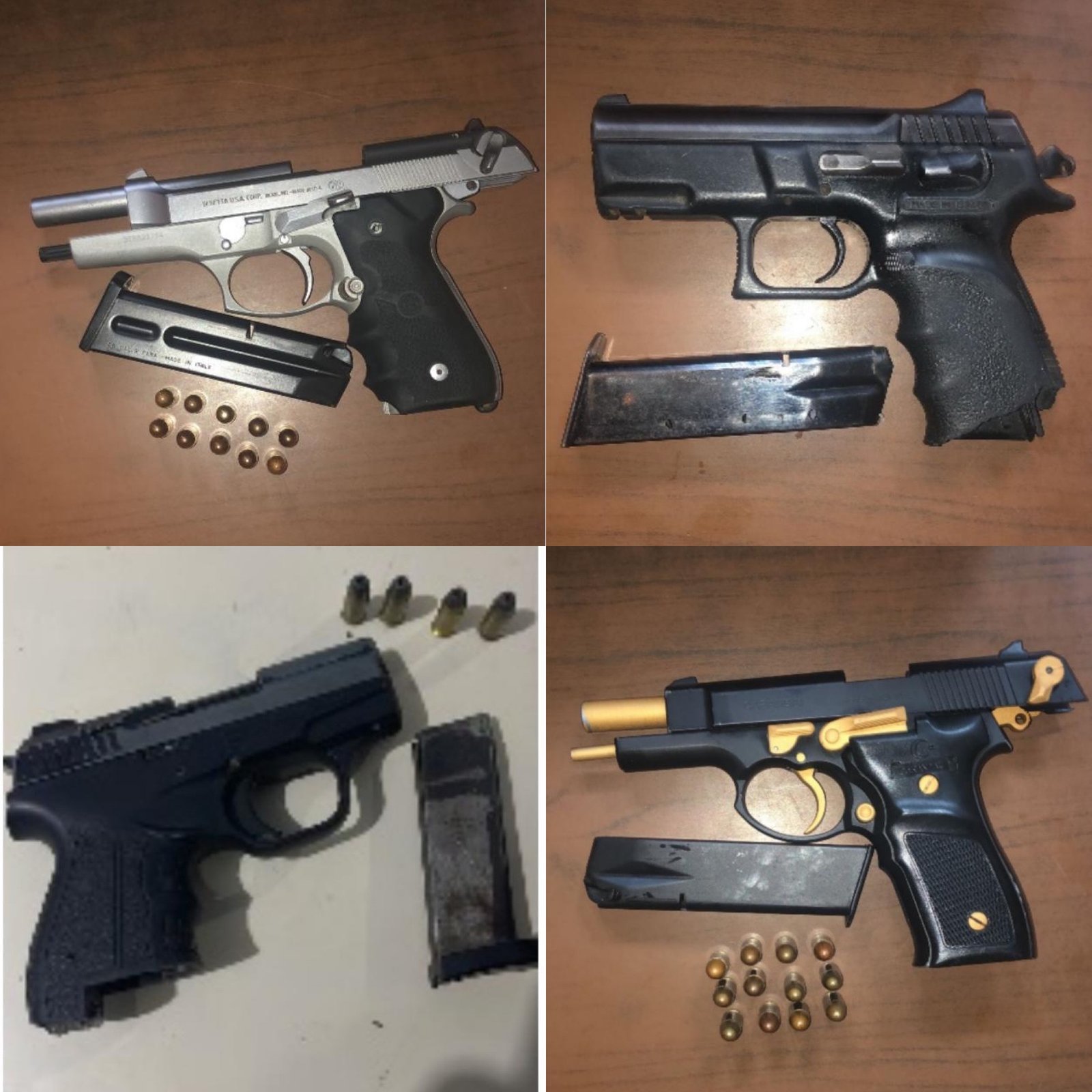 Policía en Santiago saca de las calles ocho armas de fuego que eran portadas de manera ilegal