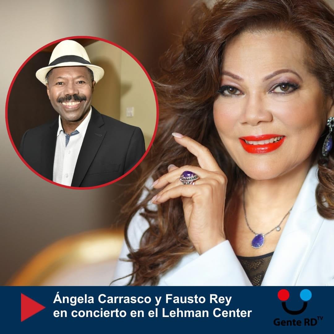 Los Dominicanos Ángela Carrasco y Fausto Rey se unen en concierto en New York 