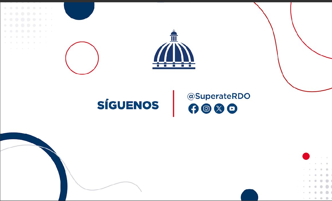 Supérate relanza canal de YouTube @SuperateRDO para fortalecer comunicación con la población