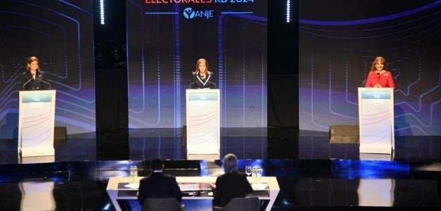 Debate de candidatas a vice: dos horas de propuestas entre Raquel Peña, Zoraima Cuello e Ingrid Mendoza