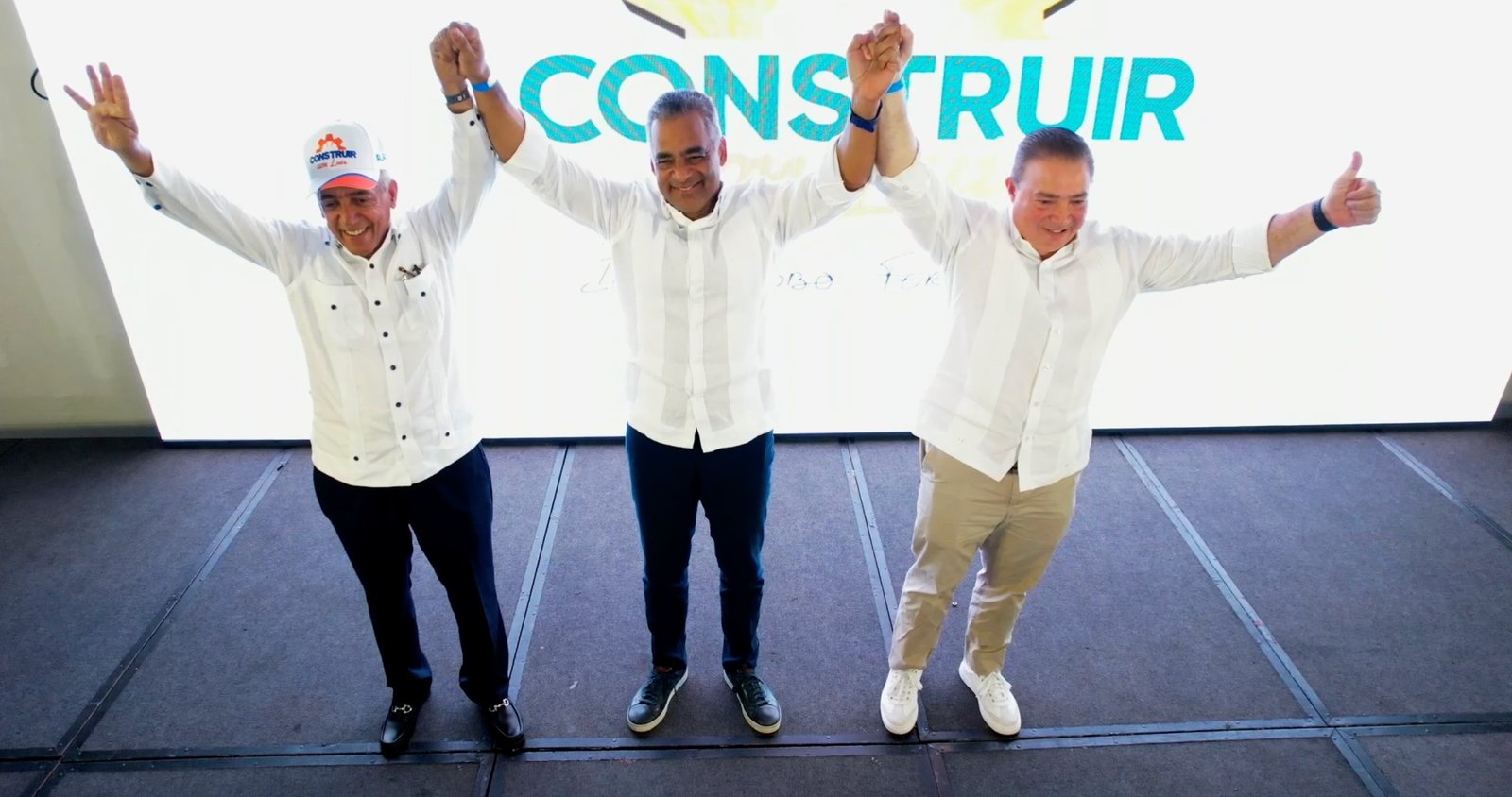Movimiento Político Construir con Luis reafirma victoria del presidente Abinader 