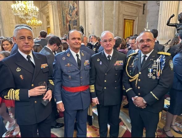 Subdirector General policial participa en conmemoración aniversario 200 de la Policía de España; se reafima cooperación  en todos los aspectos