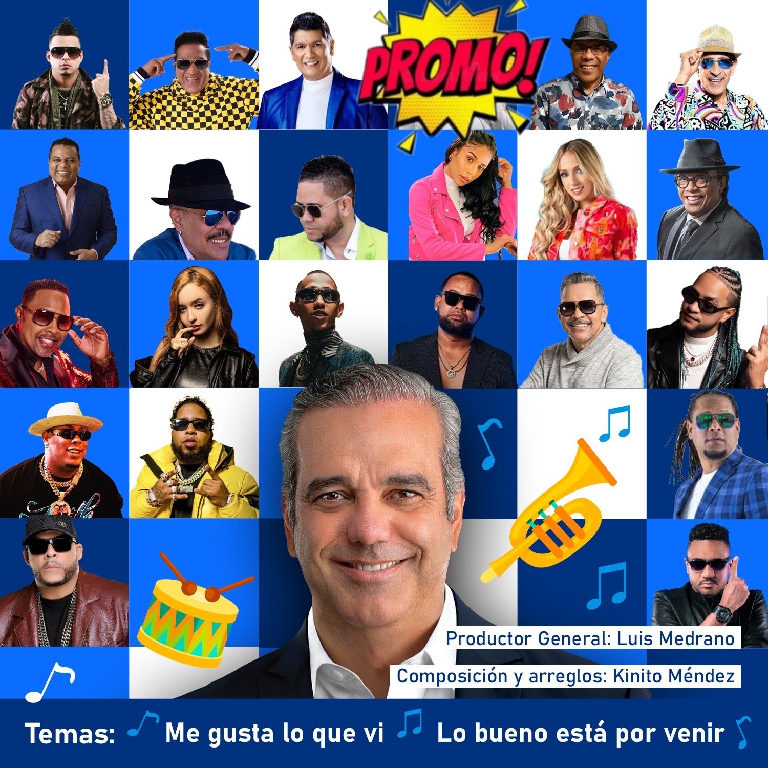 23 artistas populares expresan su gratitud y respaldo al Presidente Luis Abinader