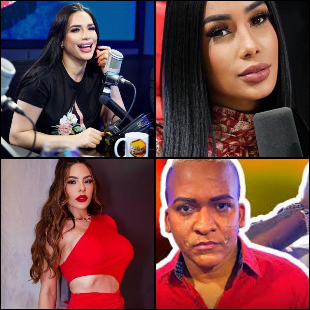 Figuras de los medios de comunicación en Santo Domingo promoviendo antivalores