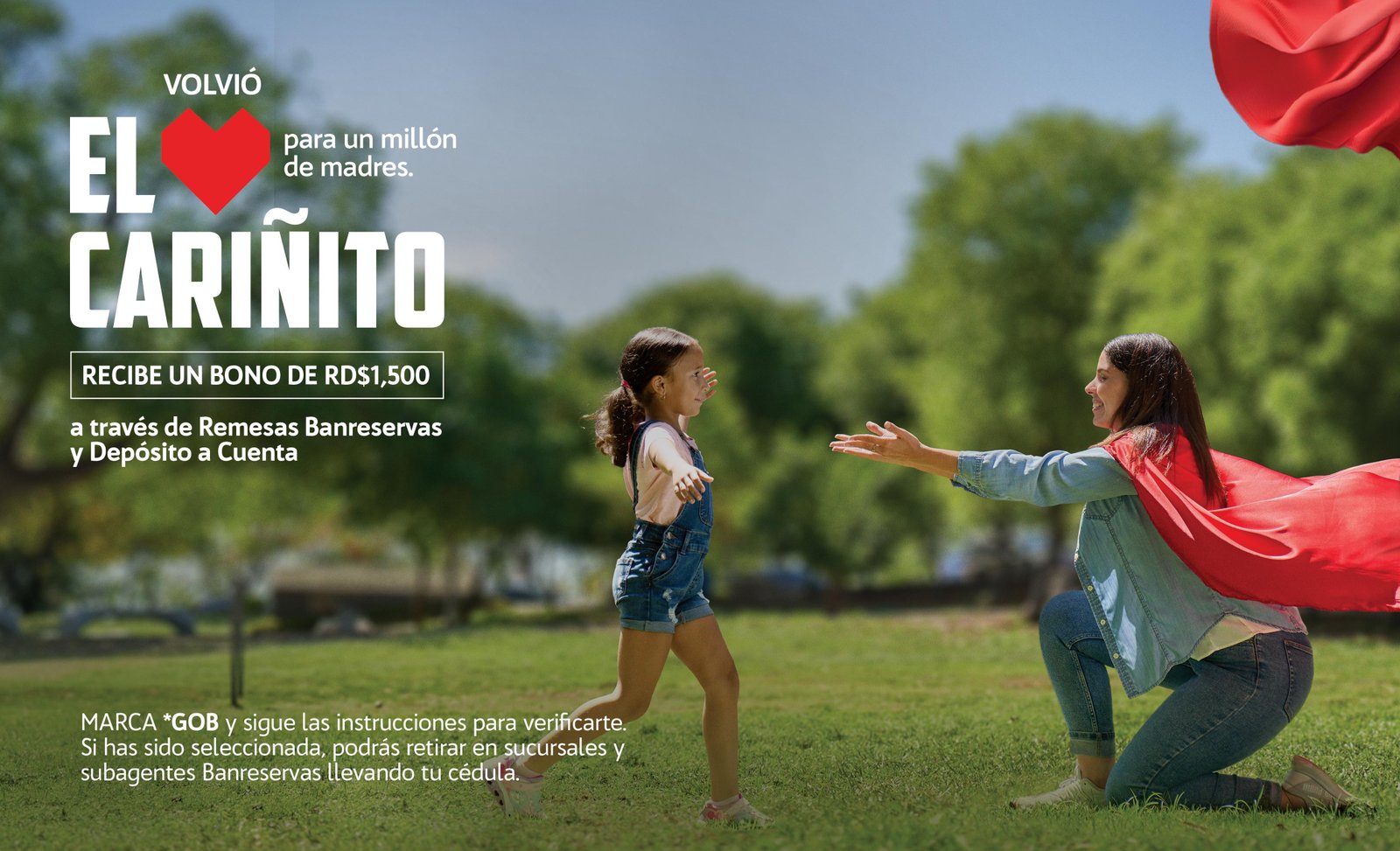 Gobierno se prepara entregar “El Cariñito 2024” para un millón de madres 