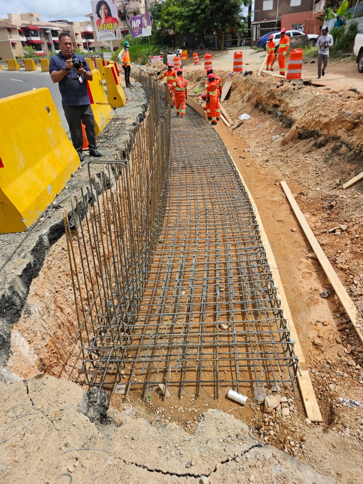 Deligne Ascención destaca estará listo en agosto distribuidor de tránsito del Km 9, con 14 carriles