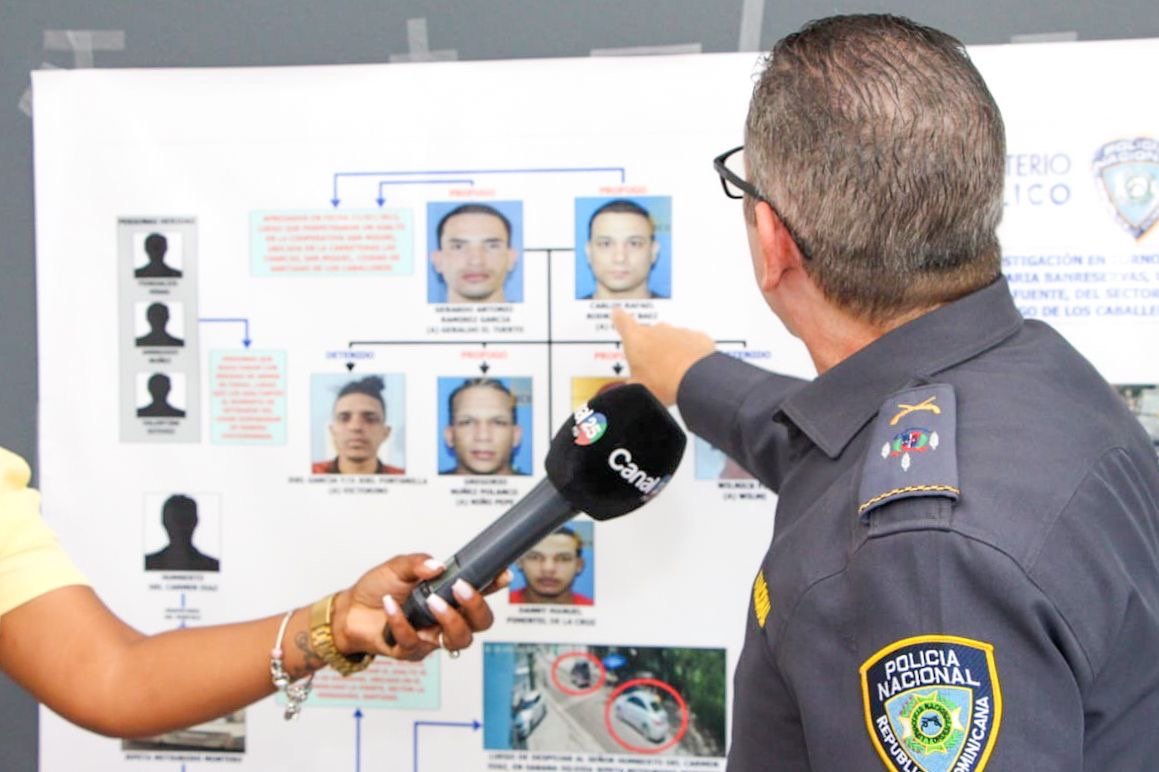 Policía Nacional captura tres reconocidos delincuentes implicados en asalto a sucursal bancaria  en Santiago