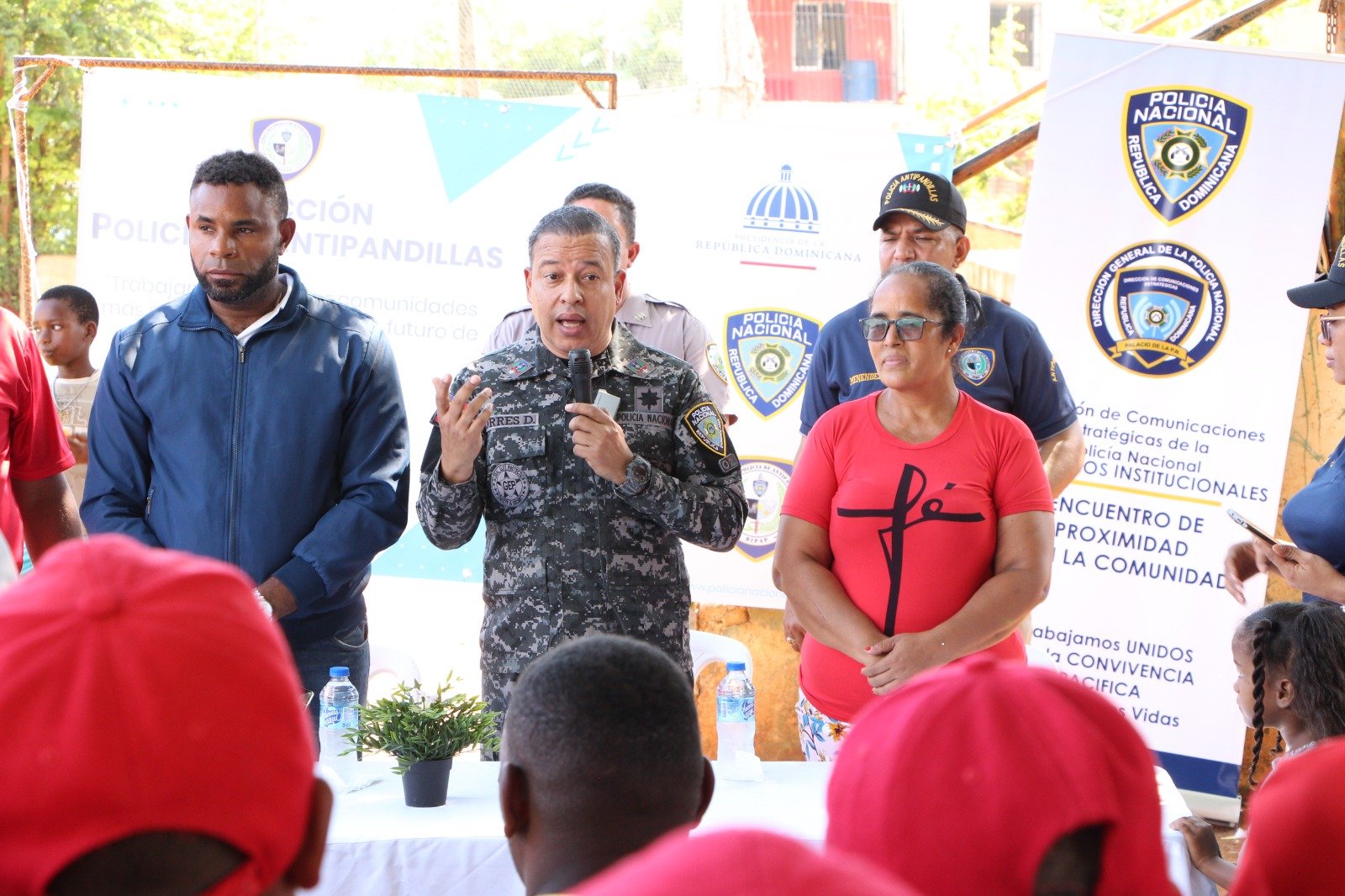 Comunidad deportiva del sector El Almirante recibe con beneplácito charla sobre "Prevención de Pandillas y otros Factores de Riesgo Sociales"