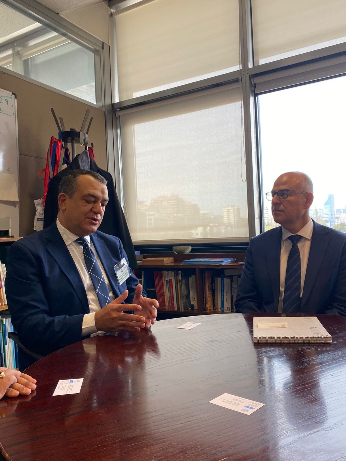 Presidente JCE agota reunión de trabajo con la comisión de la CEPAL en Chile  