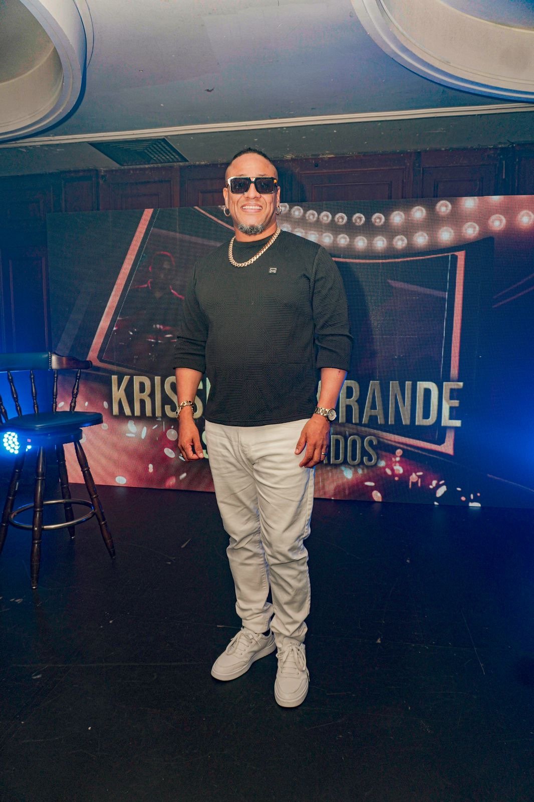 Krisspy en Grande: Una noche memorable en el Gran Teatro del Cibao