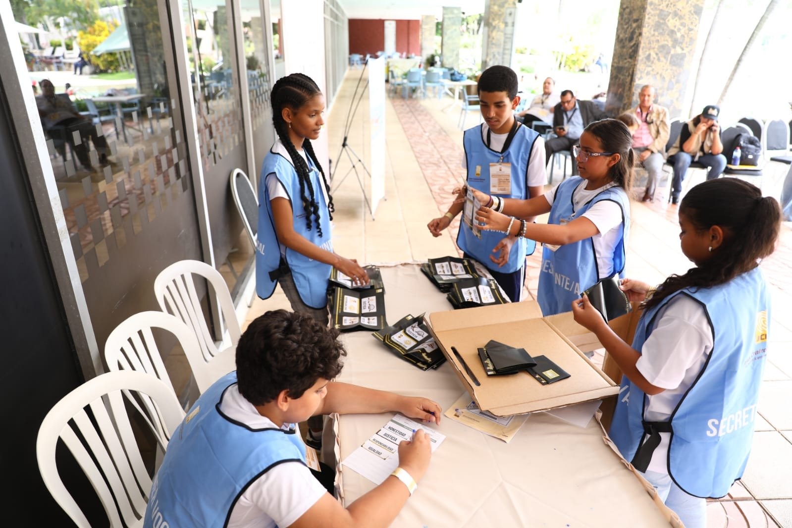 JCE celebra por segunda ocasión elecciones infantiles durante campamento de verano; ganó nueva vez el valor “Justicia” con un 45 %