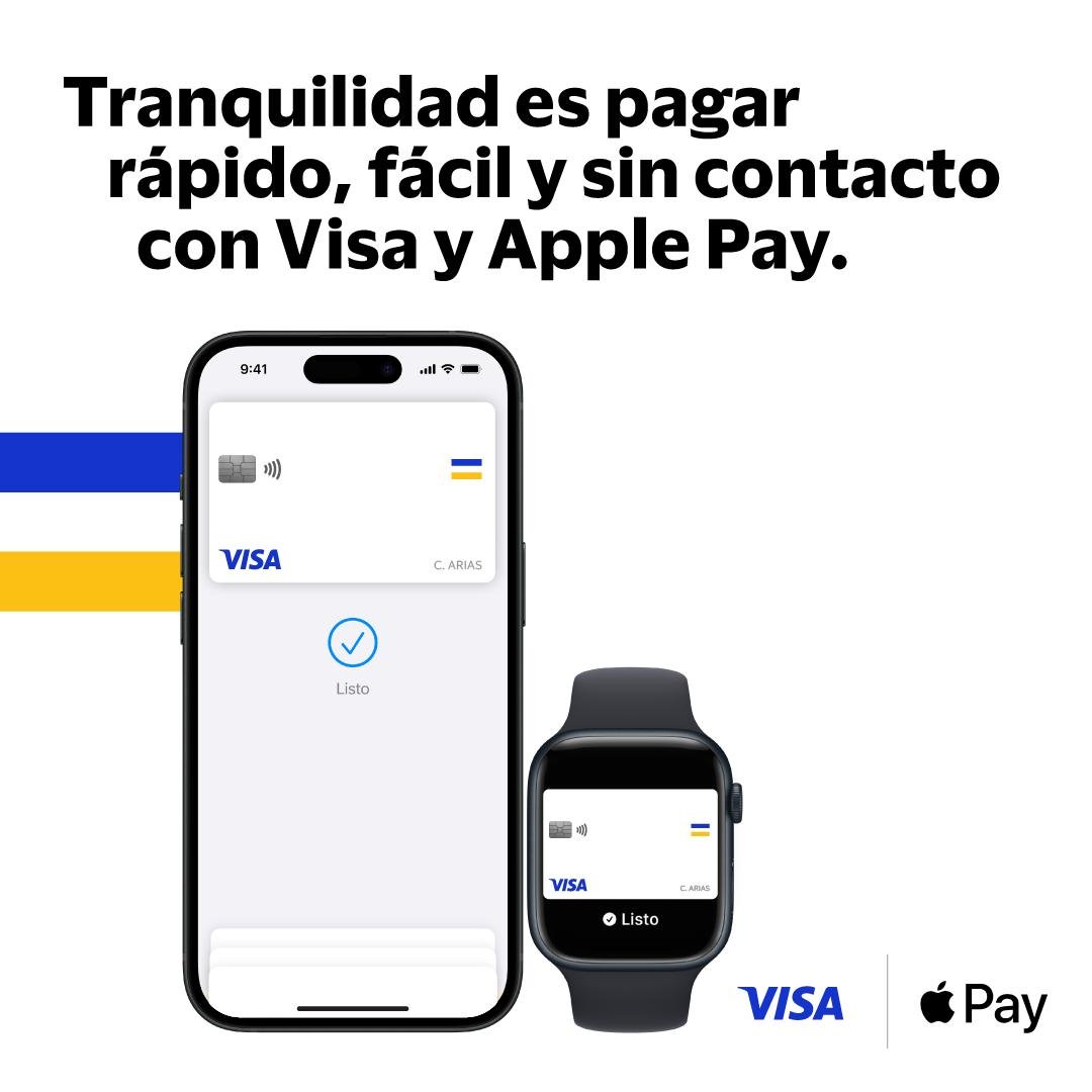 Visa trae Apple Pay a sus tarjetahabientes