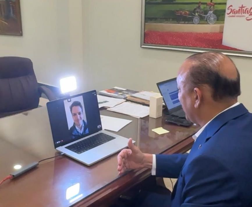 Ulises Rodríguez y Alcaldía de Curitiba Intercambian buenas prácticas sobre ciudad inteligente 