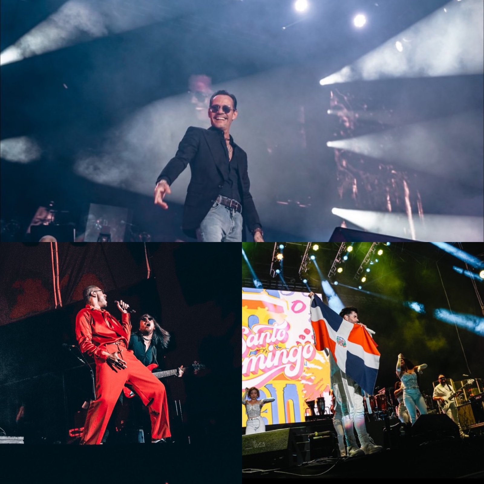 Marc Anthony, Manuel Medrano y Manny Cruz hacen vibrar este sábado el Estadio Quisqueya