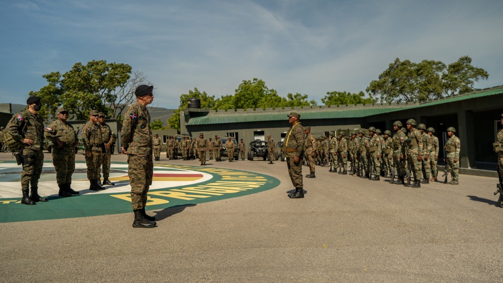 Comandante General realiza recorrido por la zona fronteriza