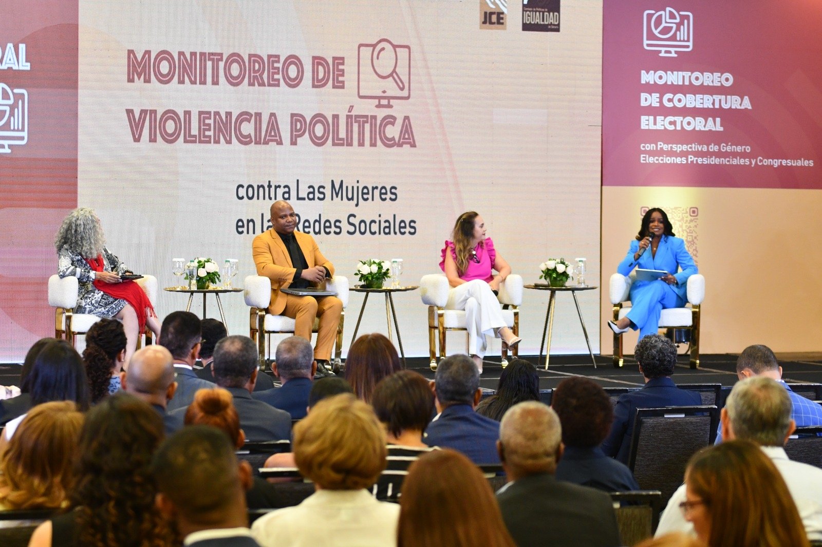 JCE presentó informes de monitoreos de cobertura electoral con perspectiva de género y de la violencia política contra las mujeres 