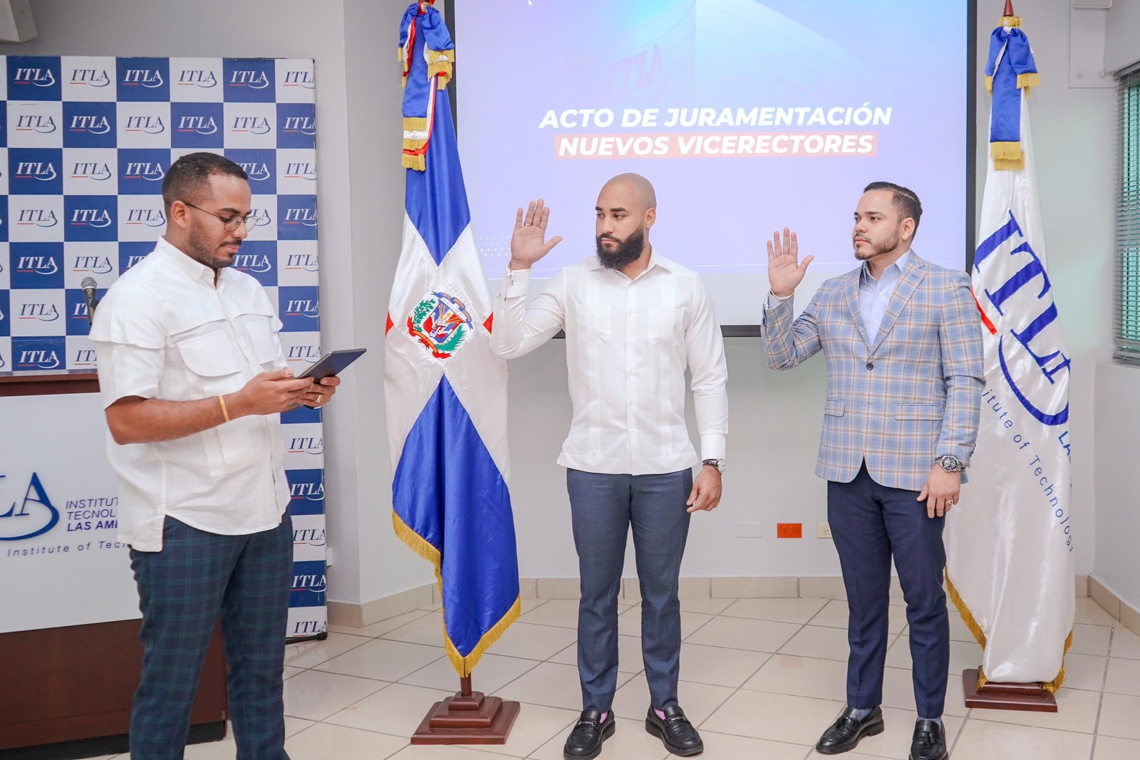 Rector del Instituto Tecnológico de las Américas (ITLA) juramenta nuevos vicerrectores