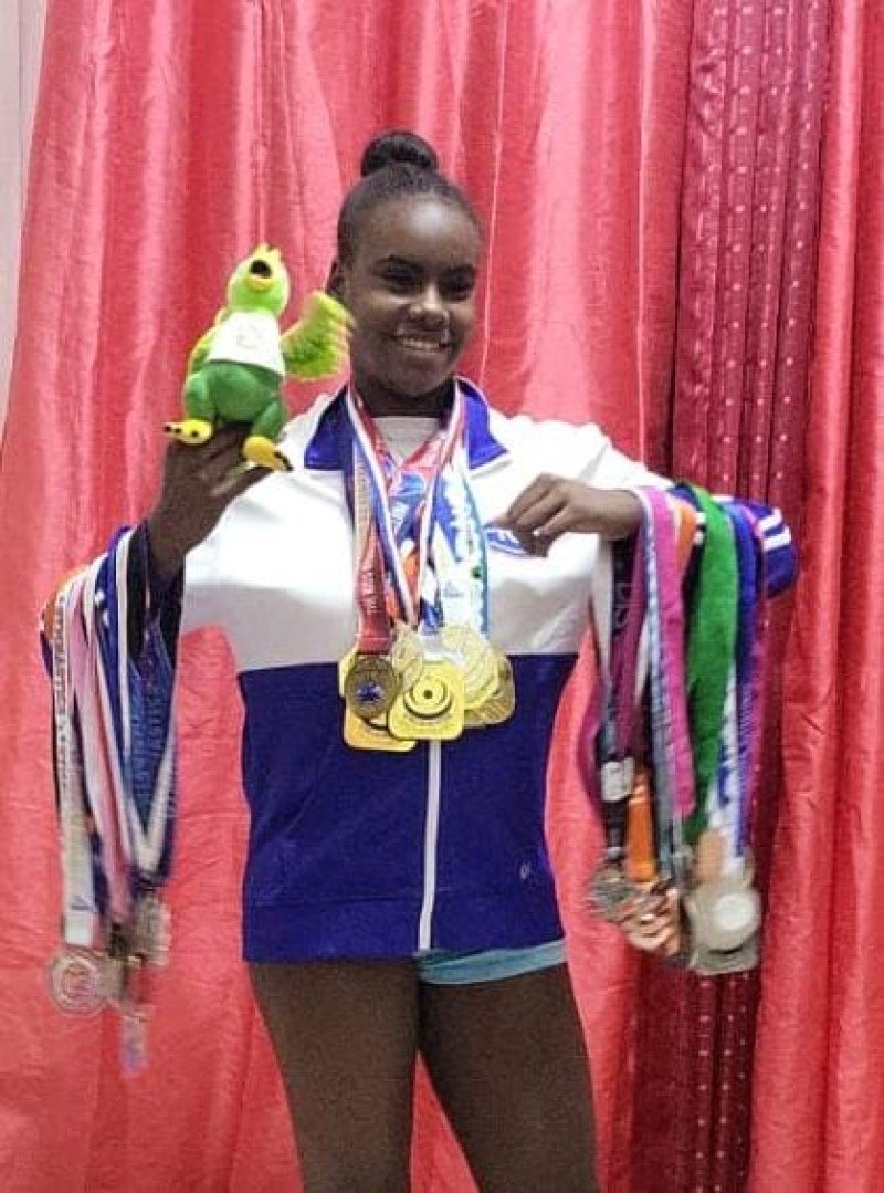 Arisleyda Carmona, de corretear entre los caballos a crecer en la gimnasia