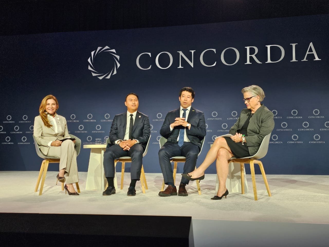 Carolina Mejía en Cumbre Concordia: "La gente está siempre en el centro de nuestras políticas públicas"