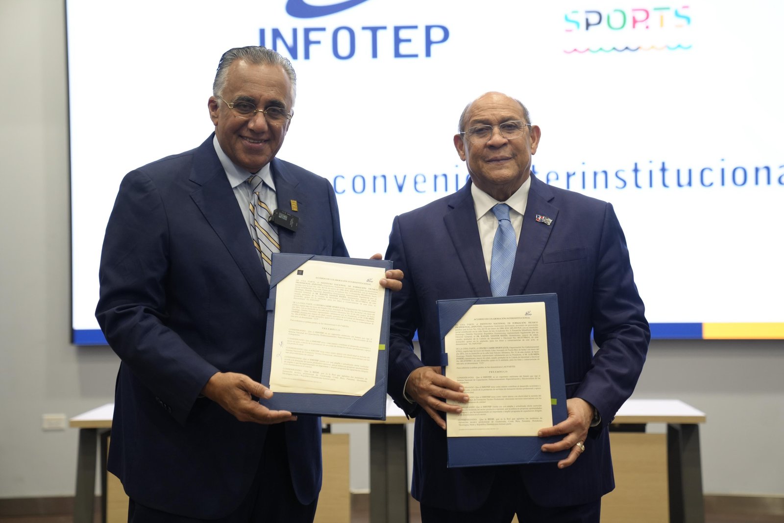 INFOTEP y el Centro Caribe Sport capacitarán entrenadores, dirigentes y cronistas deportivos de CA y El Caribe