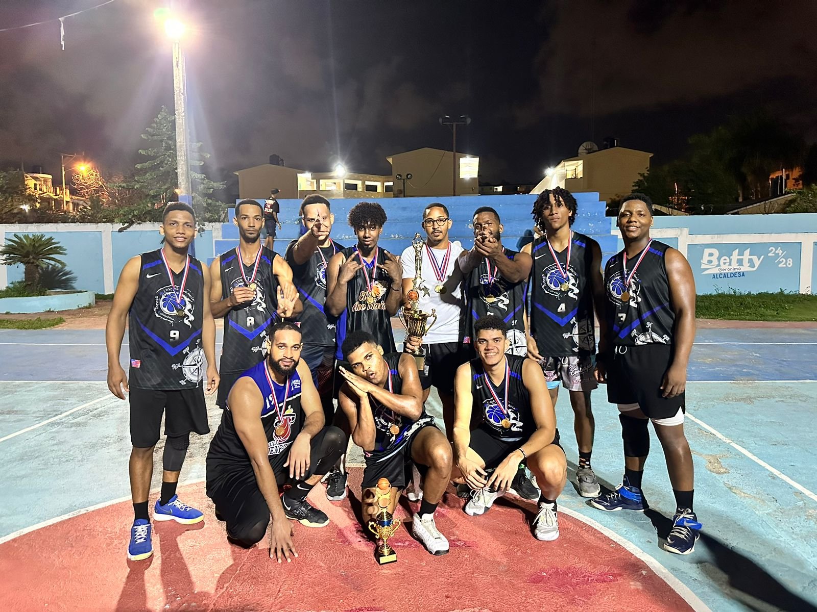 Equipo Ave María gana torneo G-league Salomé Ureña 2024 Copa Omar De León