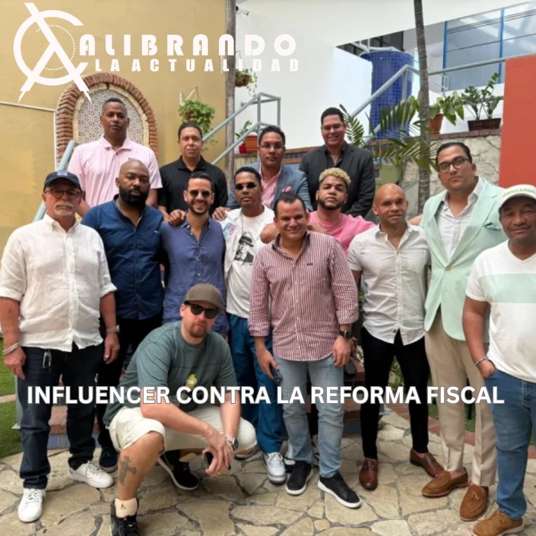 Creadores de contenido dominicanos unidos contra  Reforma Fiscal