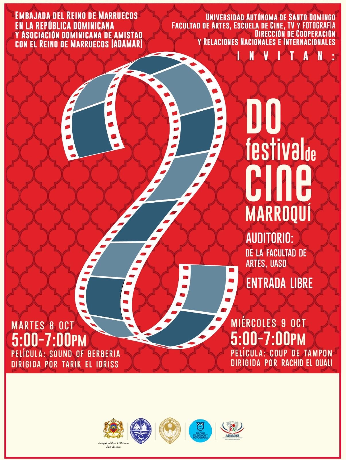 Culmina con éxito 2do Festival de Cine Marroquí en República Dominicana