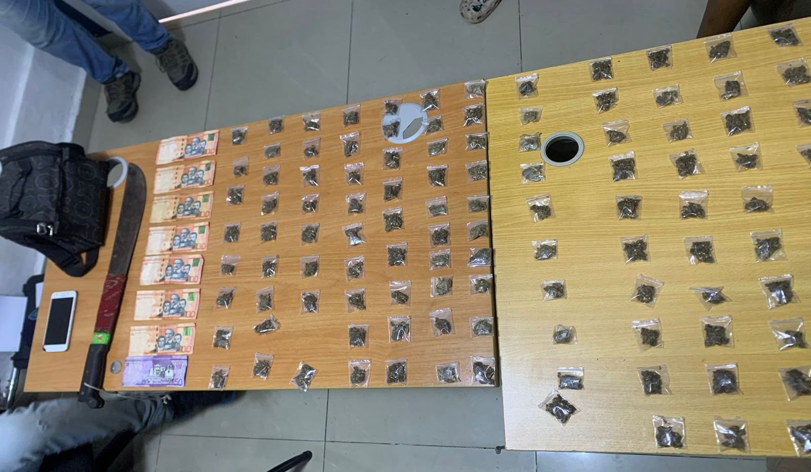 Dintel de la Policía Nacional desmantela varios puntos de sustancias narcóticas en La Romana