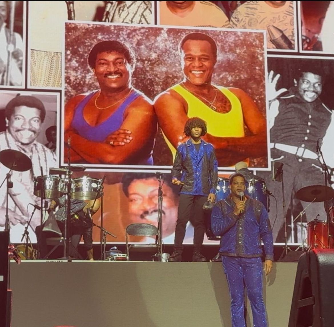 Nieto de Pablito Barriga una de las grandes atracciones del espectáculo “Johnny Vive” celebrado en Puerto Rico